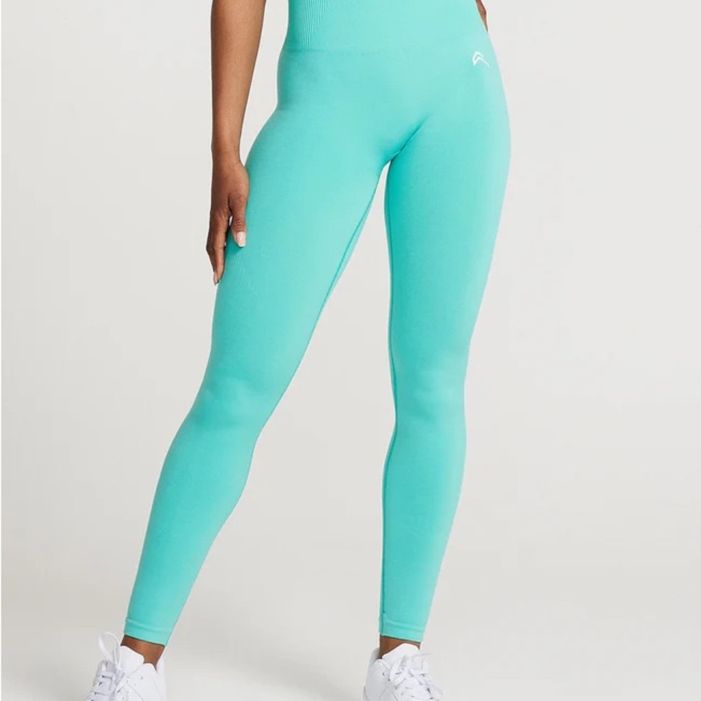 Oner Active Classic Seamless Blue Lagoon High-Waisted Leggings